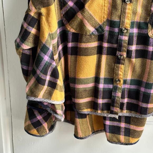 Urban Outfitters BDG Karl Slouchy Button Down Top - Picture 5 of 9